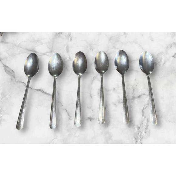 Brand Ware Other - VTG 70s-90s Brand Ware Stainless Steel Spoons (Lot Of 6) Heavy Duty #258 Durable